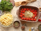 Miniatura: Zapiekam pomidory z tym serem i dodaję do...