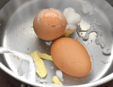 Miniatura: Jajko pęka podczas gotowania? Przestrzegaj...
