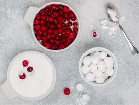 Miniatura: Ludzie kupują żurawinę kilogramami, aby...