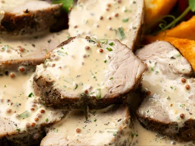 Miniatura: Polędwiczkę w tym sosie robię w pół...