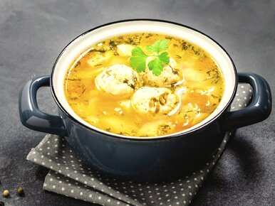 Miniatura: Ta zupa z pulpetami zastępuje dwudaniowy...