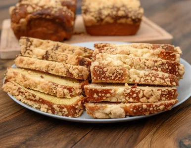 Miniatura: Drożdżowiec z cynamonową kruszonką to mój...