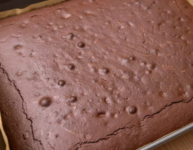 Miniatura: To brownie nie jest ciężkie jak zakalec....