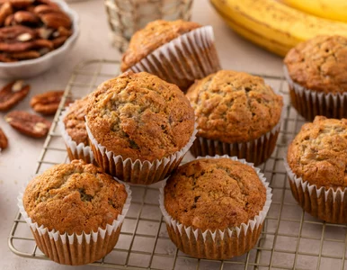 Miniatura: Zdrowe muffiny robię bez cukru i białej...
