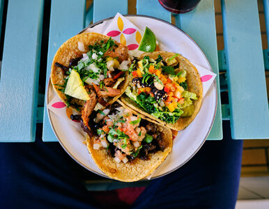 Tortilla na śniadanie, obiad i kolację, czyli oczyszczająca dieta... taco