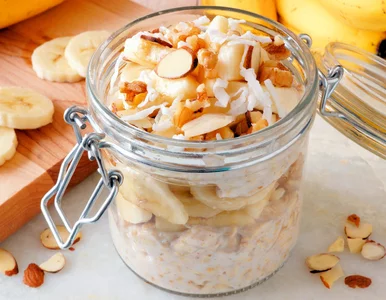 Miniatura: Owsiankę robię wieczorem. Rano mam czas na...