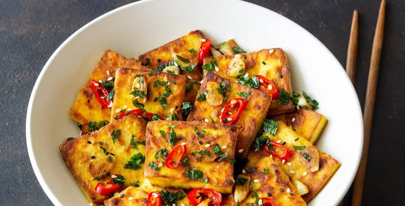 Miniatura: Chrupiąca przekąska pełna białka i...