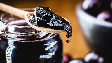 Miniatura: Do dżemu z winogron nie wsypuję ani grama...