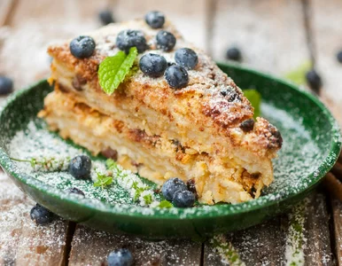 Miniatura: To najłatwiejsza szarlotka jaką znam. Bez...