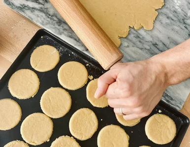 Miniatura: Ciasteczka na tym tłuszczu wychodzą...