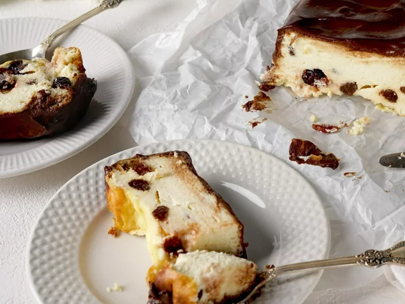 Miniatura: Kremowy, wilgotny sernik lwowski. Raz...