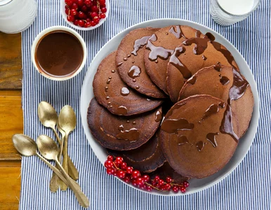 Miniatura: Zamiast kanapek robię lekkie placuszki bez...