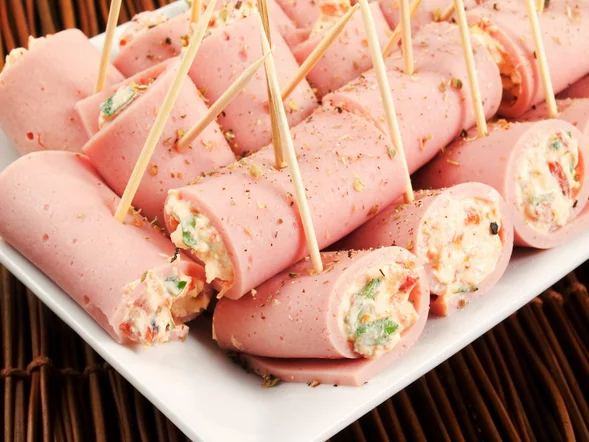 Miniatura: Zawijam coś innego niż szynkę. Te roladki...