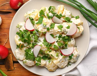 Miniatura: Tę sałatkę robię z dwóch warzyw. Syci,...