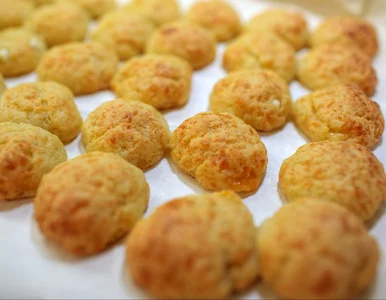 Miniatura: Serowe ptysie znikają w kilka minut....