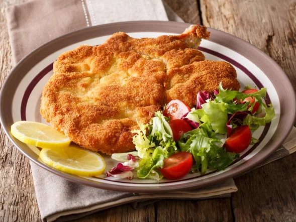 Miniatura: Kotlet schabowy po kaszubsku uda się, gdy...