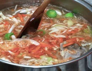 Miniatura: 1 łyżeczka do jarzynowej pod koniec...