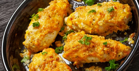 Miniatura: Nie panieruję w bułce. Ten kurczak...