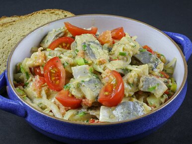 Miniatura: Ekspresowa sałatka ze zdrowym dodatkiem....