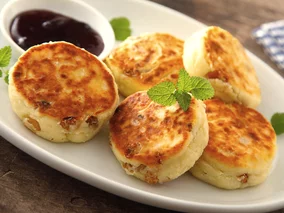 Miniatura: Ani twaróg, ani serek wiejski. Placuszki z...