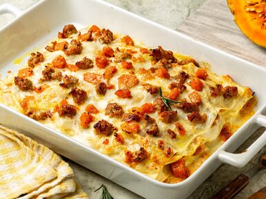 Miniatura: To mój patent na jesienną lasagne. Rodzina...
