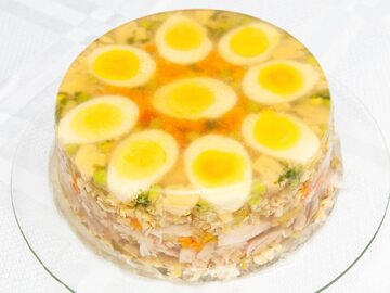 Galareta z jajkami