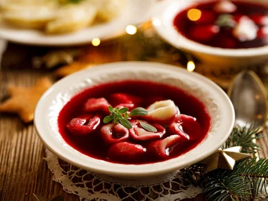 Miniatura: Wlej to do wigilijnego barszczu, a...