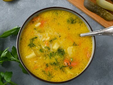 Miniatura: Moja mama zupę ogórkową gotuje na...