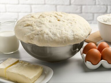 Miniatura: Wystarczy łyżeczka, a ciasto drożdżowe...