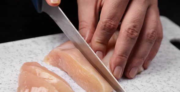 Miniatura: Gdy nie mam siły gotować, kroję w paski...