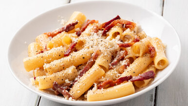 Miniatura: Ten makaron ratuje mnie po ciężkim dniu....