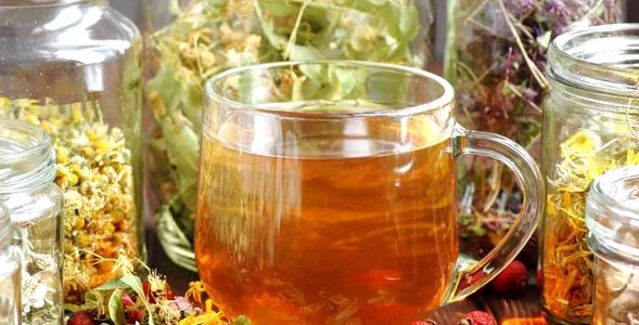 Miniatura: Gdy nie mogę spać, parzę tę herbatkę....