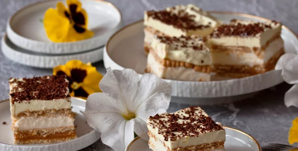 Miniatura: To moje popisowe ciasto bez pieczenia....