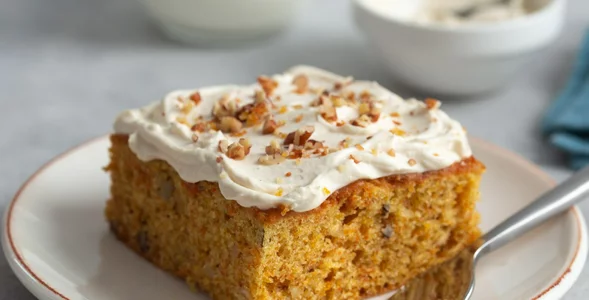 Miniatura: To ciasto marchewkowe robię bez mąki. Jest...