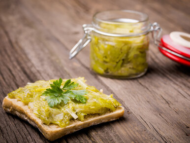 Miniatura: To zielone smarowidło zamykam w słoikach....