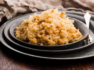 Miniatura: Wigilijna kapusta z grochem bez wzdęć....