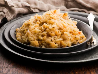 Miniatura: Wigilijna kapusta z grochem bez wzdęć....