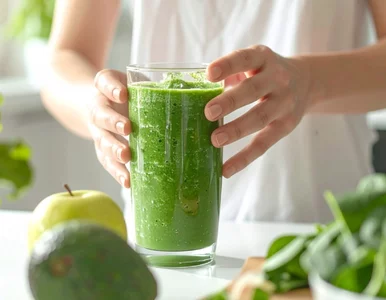 Miniatura: Miksuję awokado i kilka zdrowych dodatków....