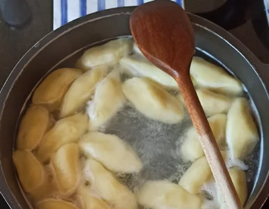 Miniatura: Tak podane kopytka są proste, a smakują...