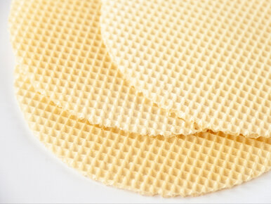 Miniatura: Zamiast kruchego ciasta daję wafel. Ten...