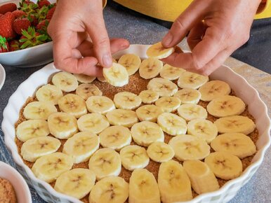 Miniatura: Ciasto z bananami idealne na podwieczorek...