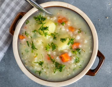 Miniatura: Jedna łyżka pod koniec gotowania. To...