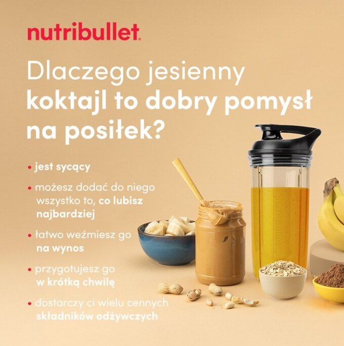 Infografika – Dlaczego jesienny koktajl to dobry pomysł na posiłek?