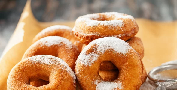 Miniatura: Oponki serowe bez smażenia. Lekkie dla...