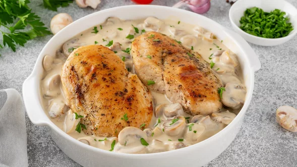 Miniatura: Smażę pierś i dodaję 3 łyżki ze słoiczka....