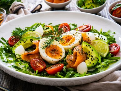 Miniatura: Przepyszną sałatkę na kolację robię w 15...