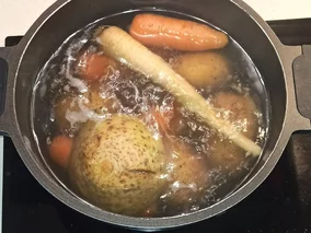 Miniatura: Warzywa na sałatkę zawsze gotuję w ten...