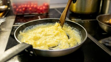 Miniatura: Tak jajecznicę robiła moja babcia. Jeden...