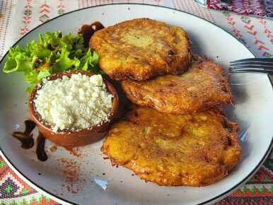 Miniatura: Dwa banalne dodatki, a placki ziemniaczane...