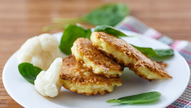 Miniatura: Te placki z kalafiora gromią klasyczne...